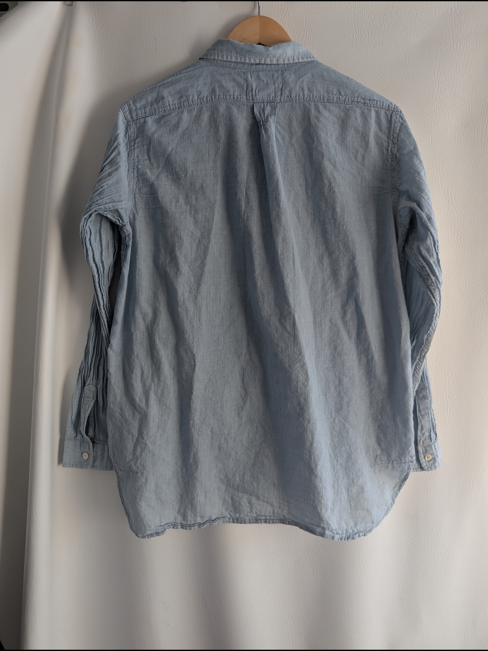 Ralph Lauren Denim & Supply Light Blue Boyfriends Cotton Button-Up Shirt - XL - Picture 6 of 12